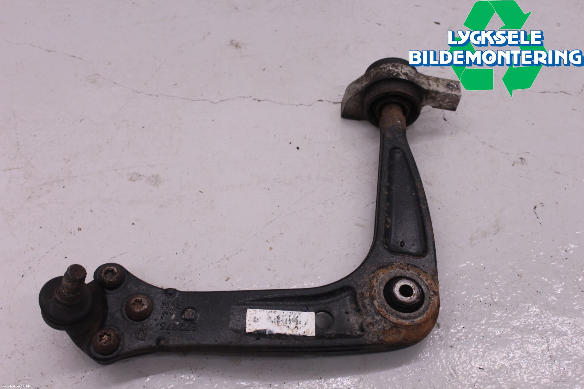 Peugeot 508 11-18 Bärarm Fram Undre Hö
