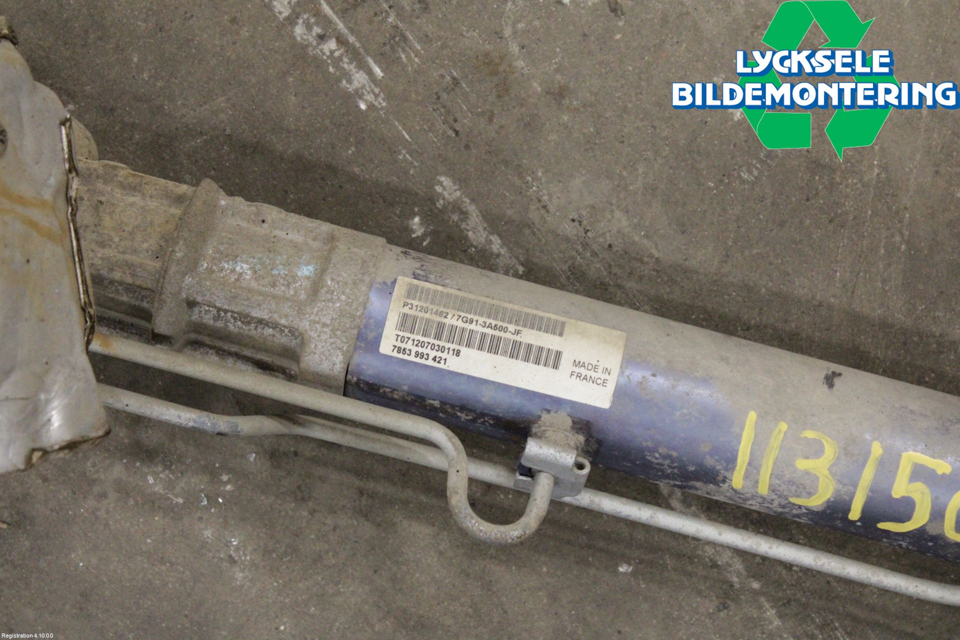 Volvo XC70 08-13 Styrväxel Servo -Snäcka