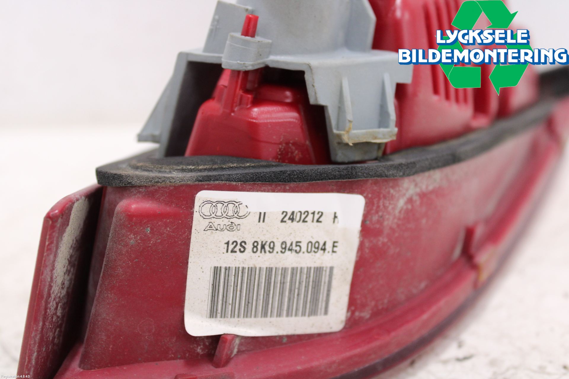 Audi A4 12-15 Bakljus Lucka Hö