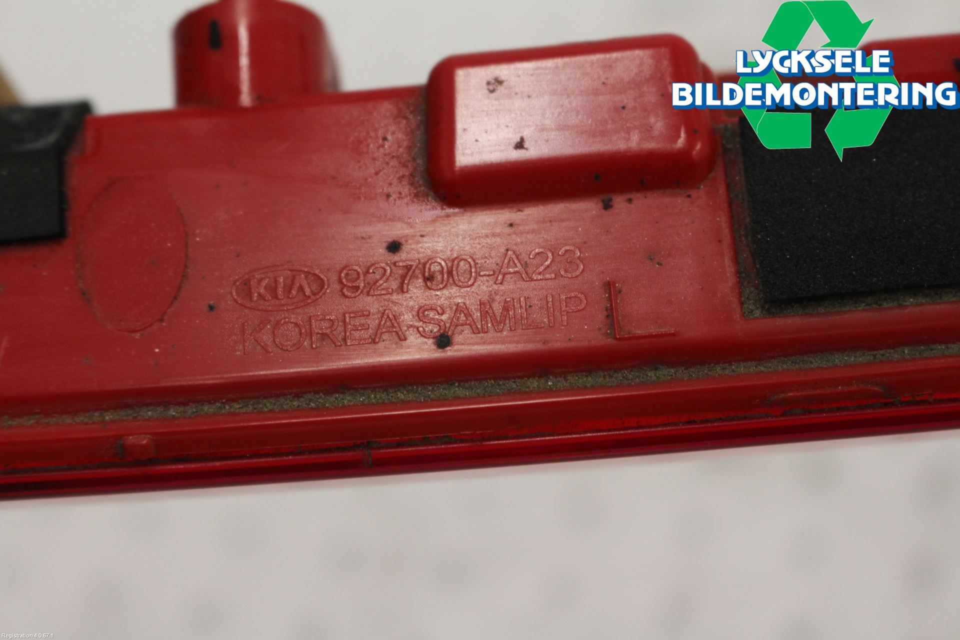 Kia CEED 12-18 Bromsljus Bakruta