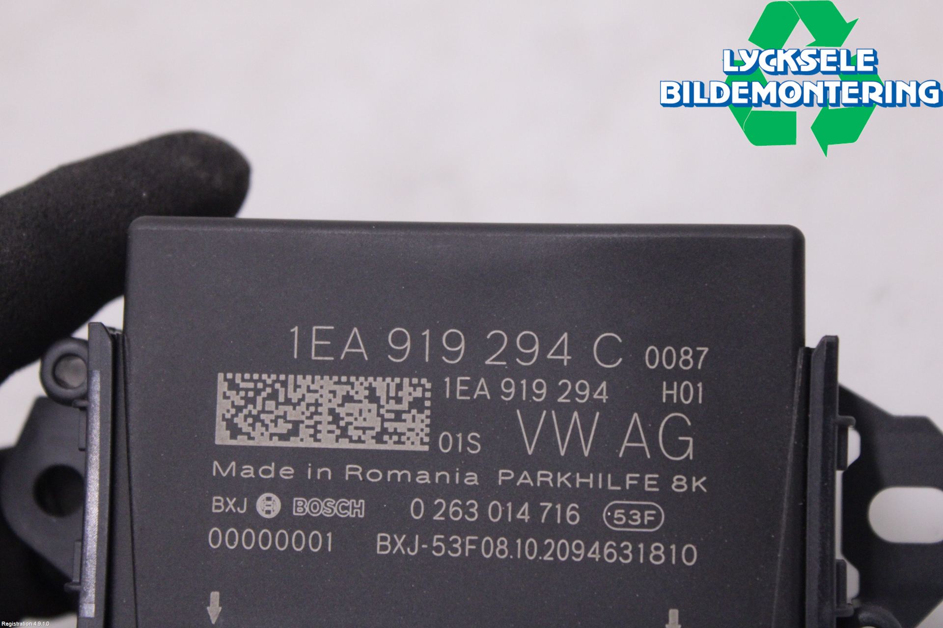 Volkswagen VW ID.3 21- Styrenhet Parkeringshjälp