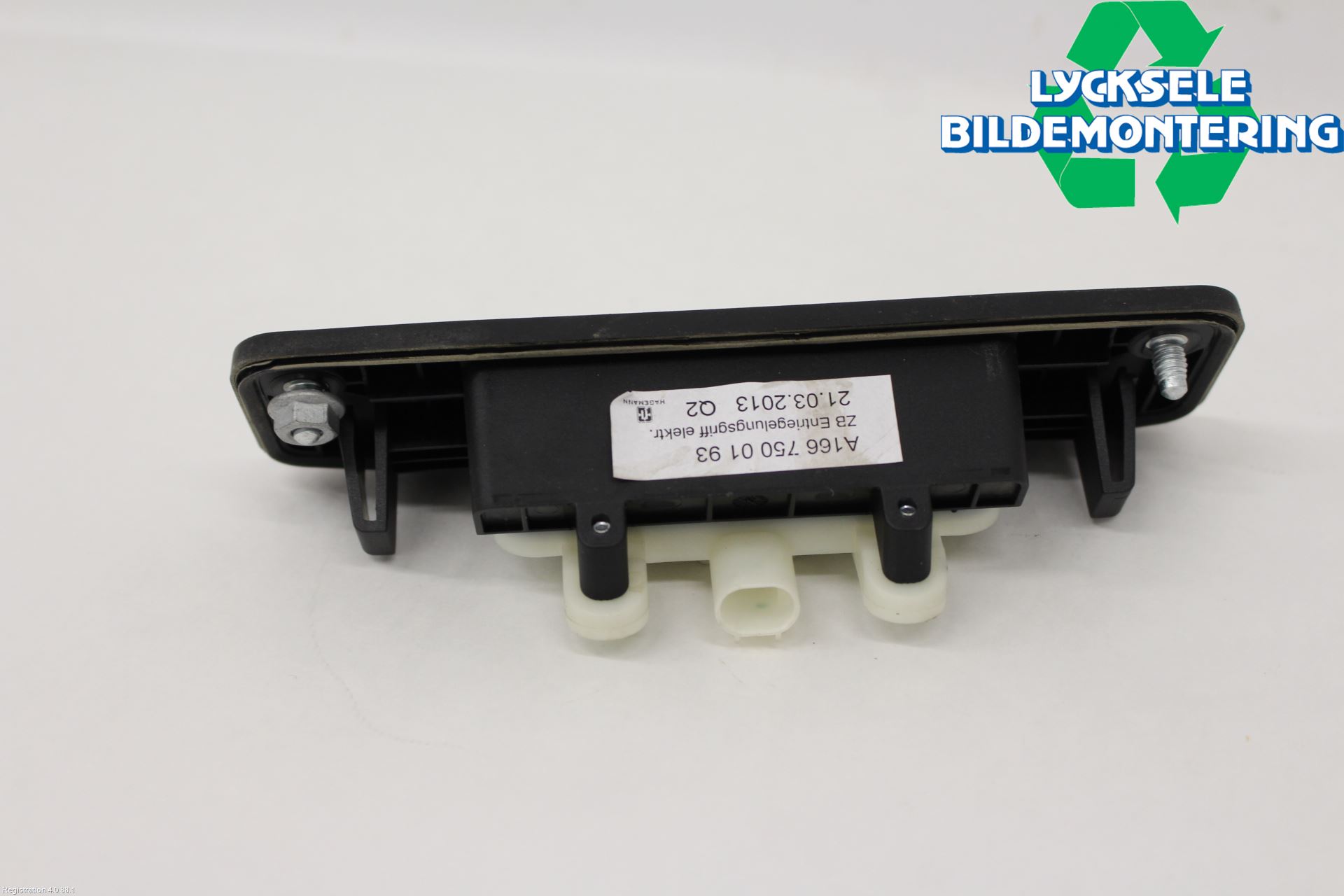Mercedes-Benz MB GLK-KLASS (X204) 08-16 Bakluckehandtag