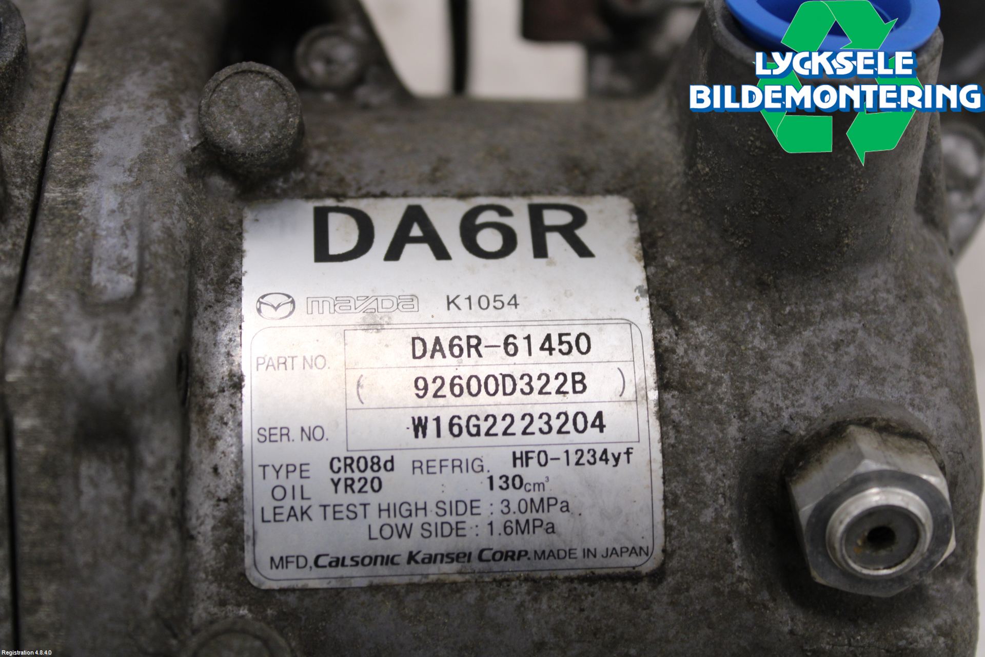 Mazda CX-3 Ac Kompressor