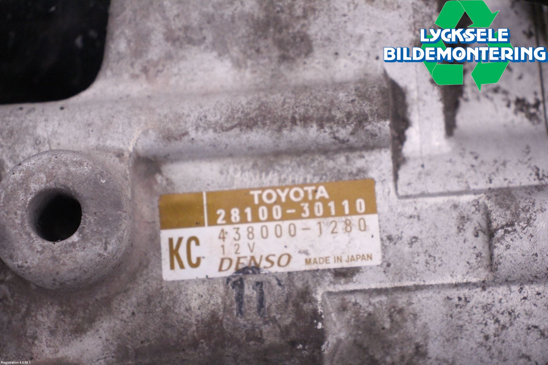 Toyota HILUX 16- Startmotor Diesel