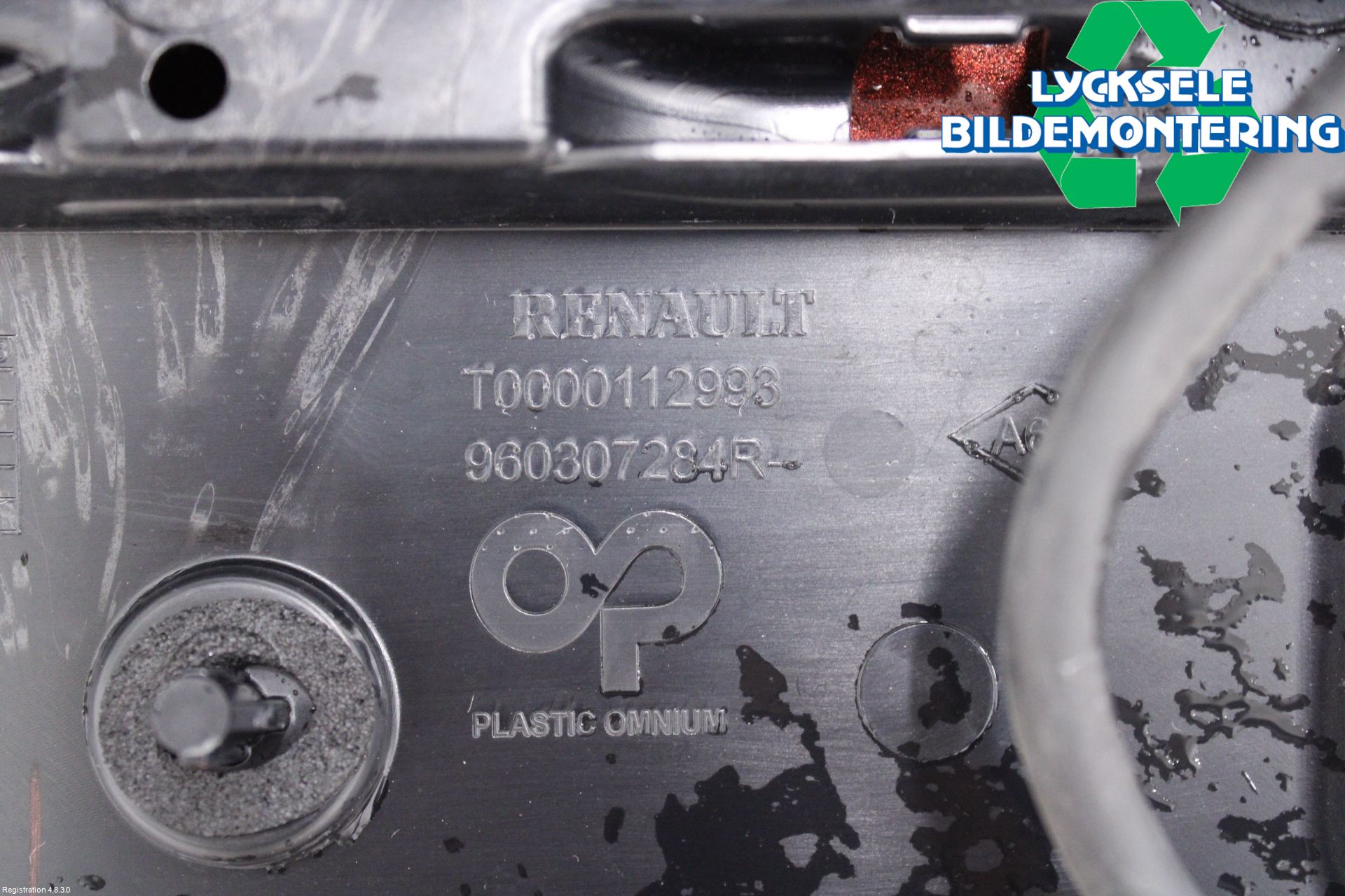 Renault CLIO IV 12-16 Spoiler Baklucka