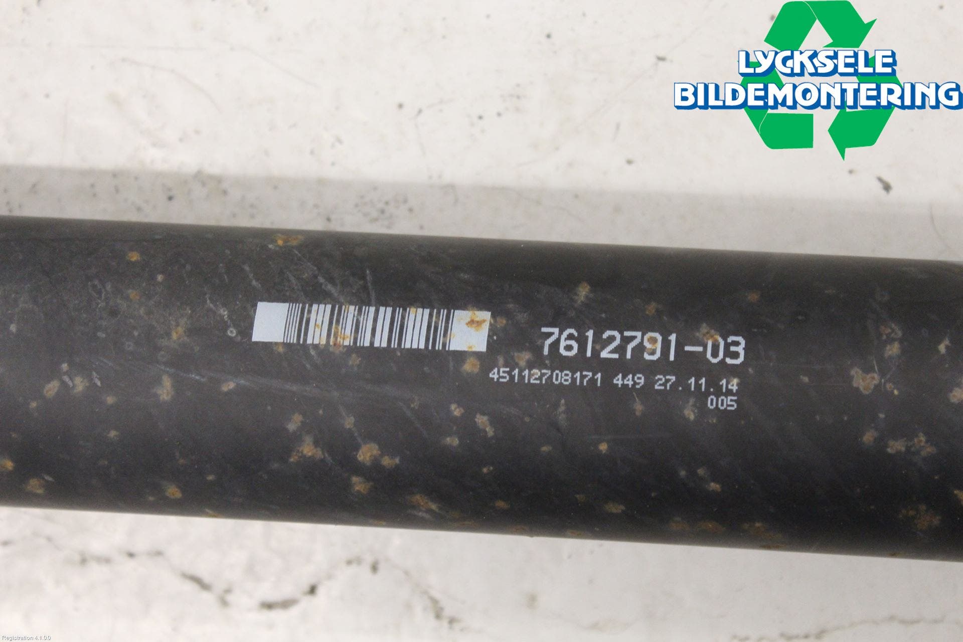 BMW X4 F26 14-18 Mellanaxel Komp