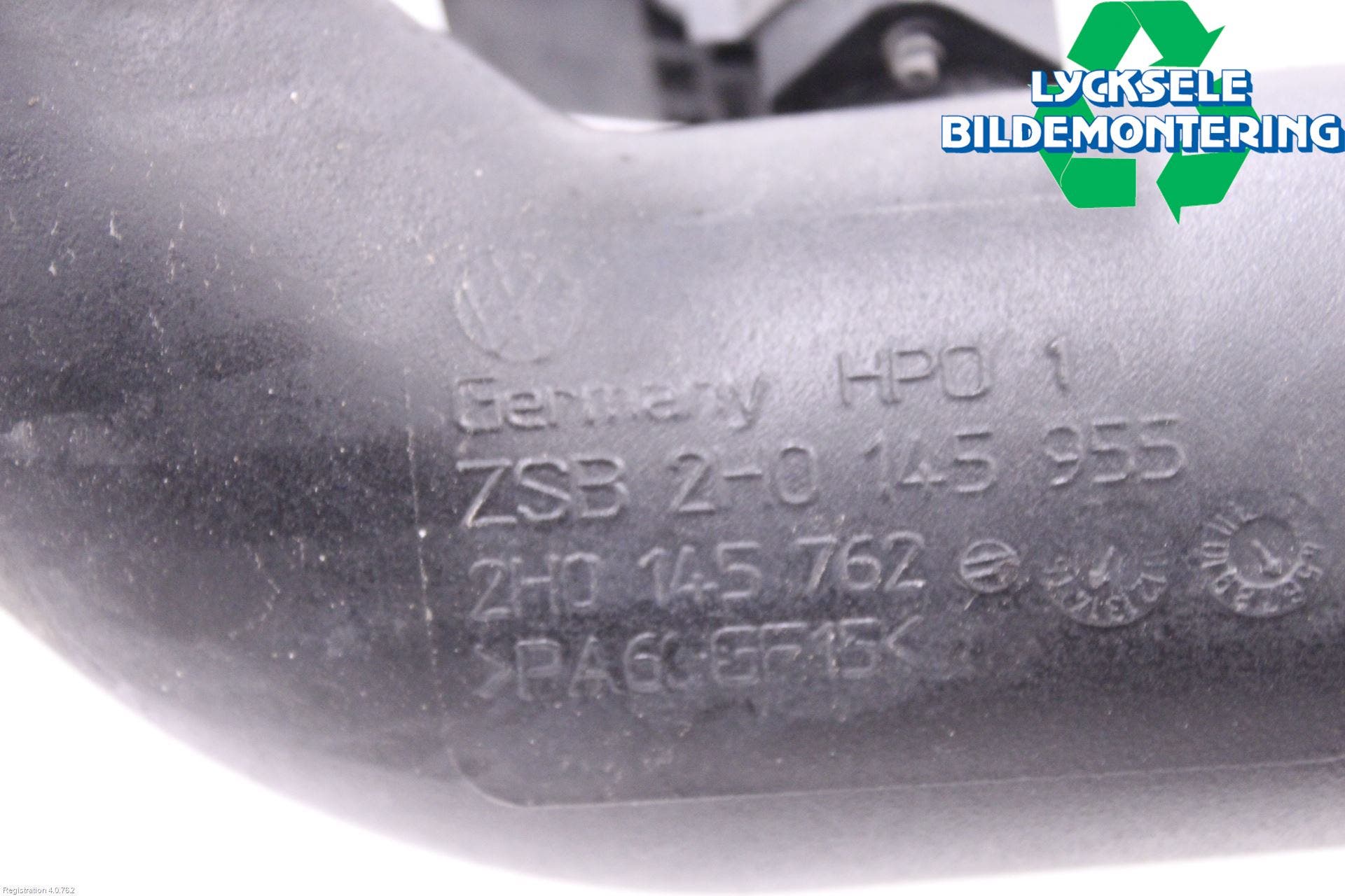 Volkswagen VW AMAROK 2H 10-22 Laddluft-Intercoolerrör