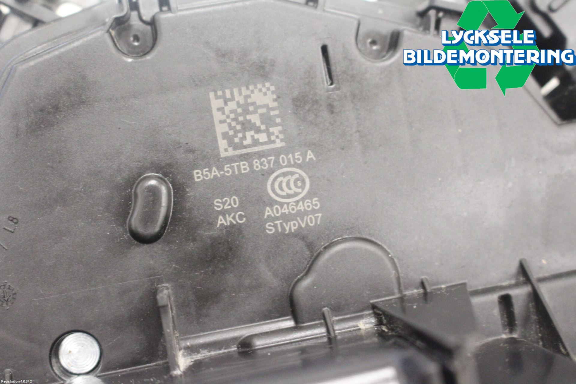 Volkswagen VW CADDY 16-20 Låskista-Dörrlås