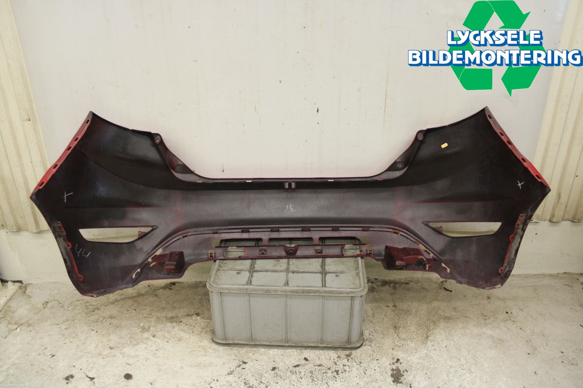 Ford FIESTA 09-12 Stötfångarbeklädnad Bak