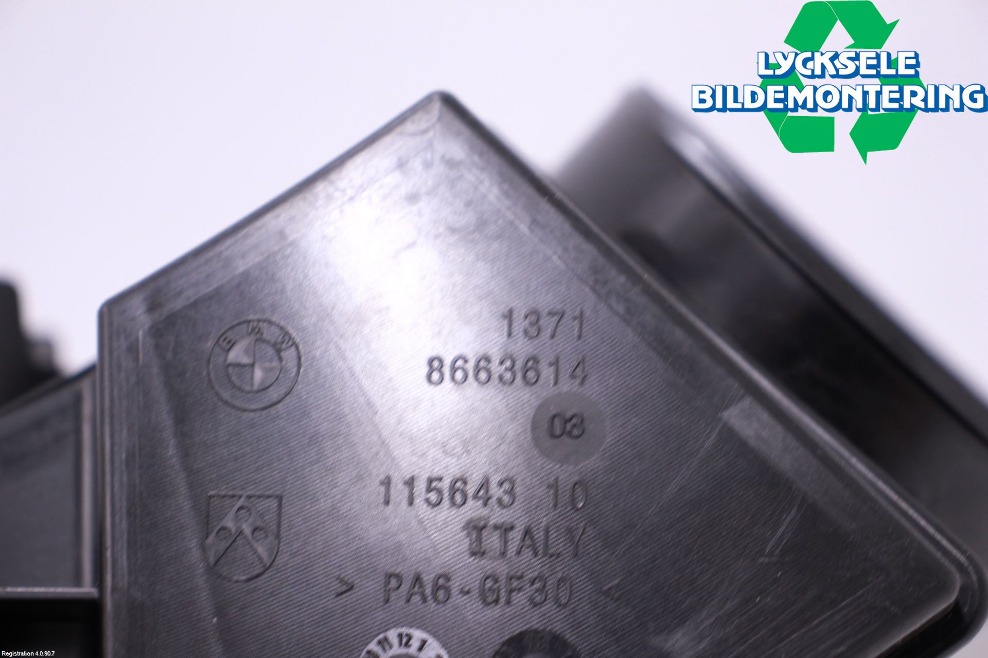 BMW 5 G30/G31/F90 17-23 Förg-Bälg-Rör Mot Luftr