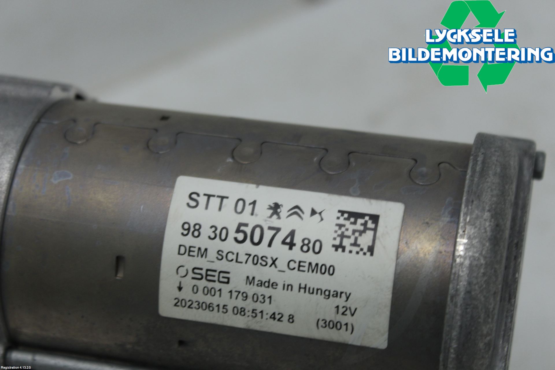 Peugeot 2008/E-2008 20- Startmotor