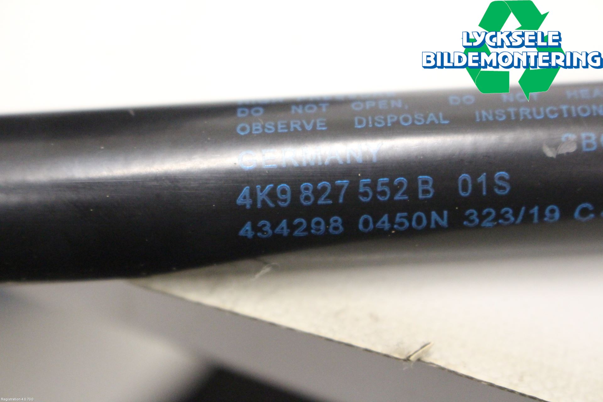 Audi A6 F2/C8 19- Gasfjäder Baklucka