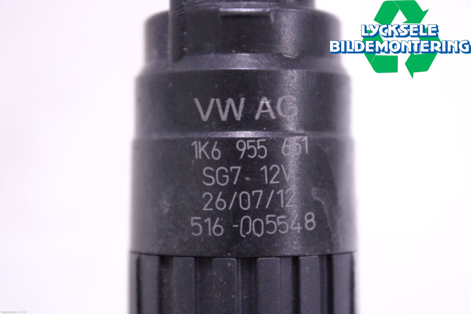 Volkswagen VW GOLF VI 09-13 Spolarpump Vindruta