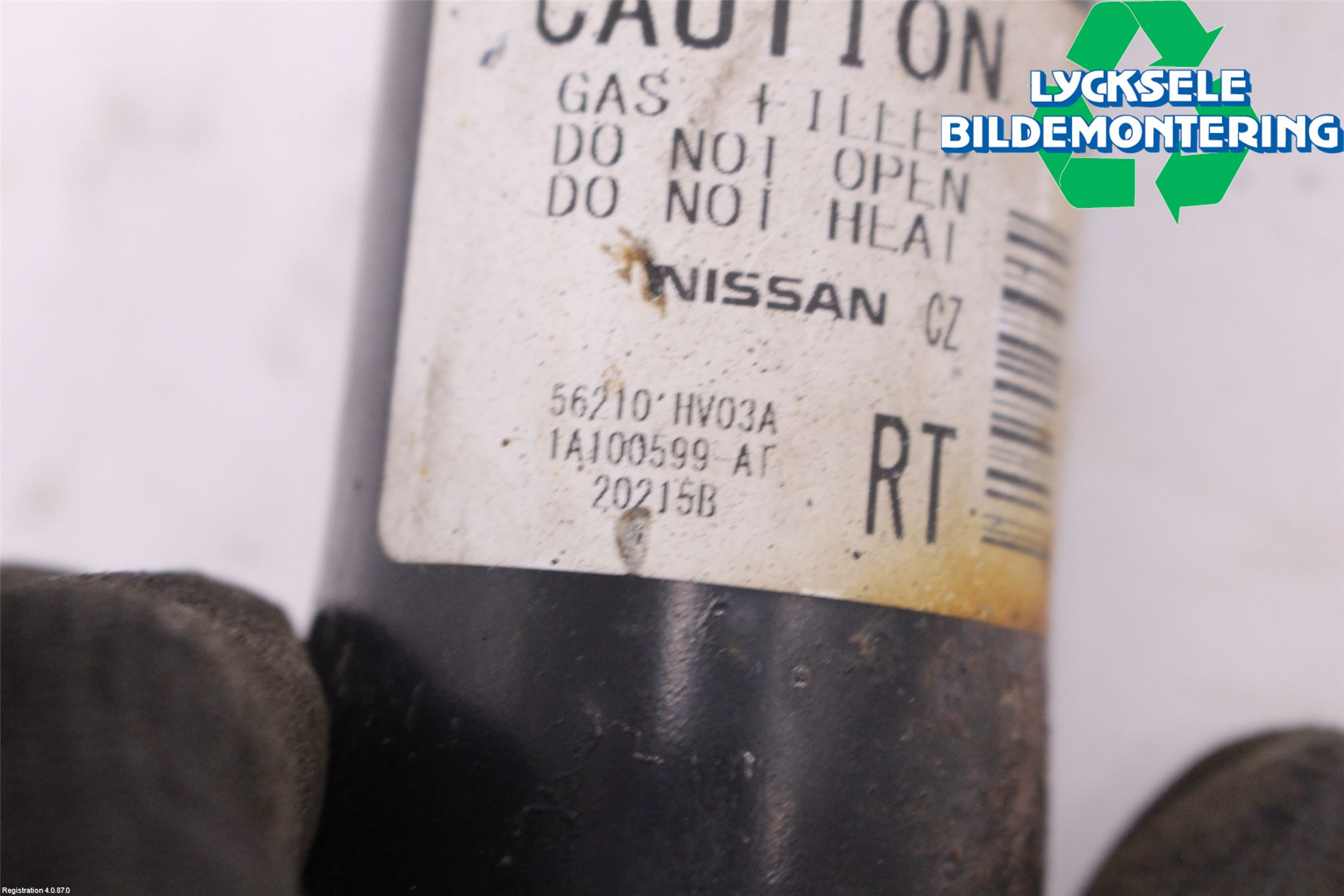 Nissan QASHQAI 17-21 Stötdämpare Bak