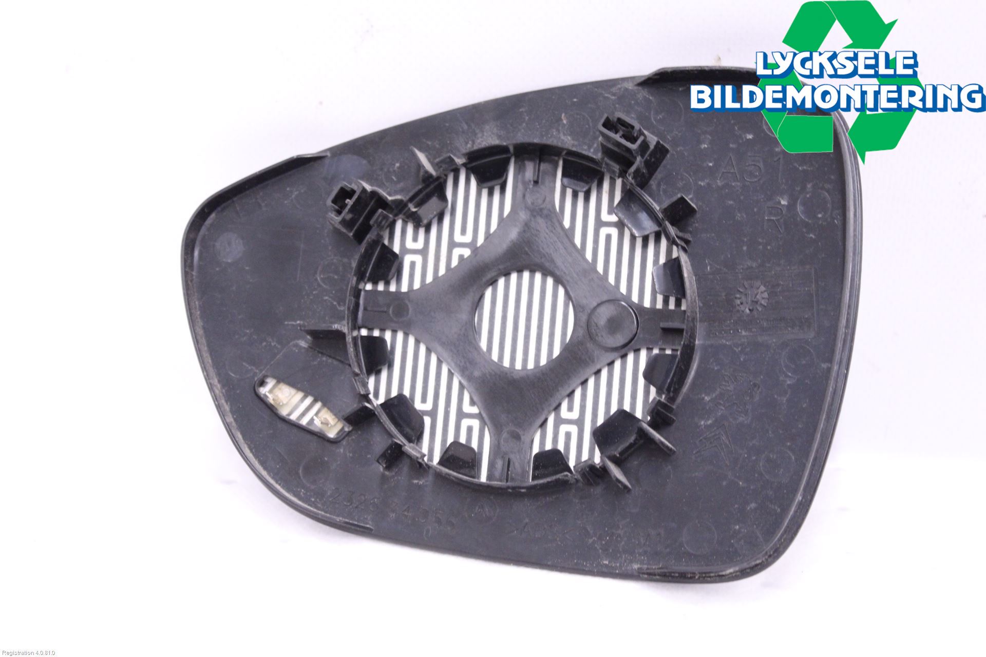 Citroen C5 08-17 Spegelglas Hö