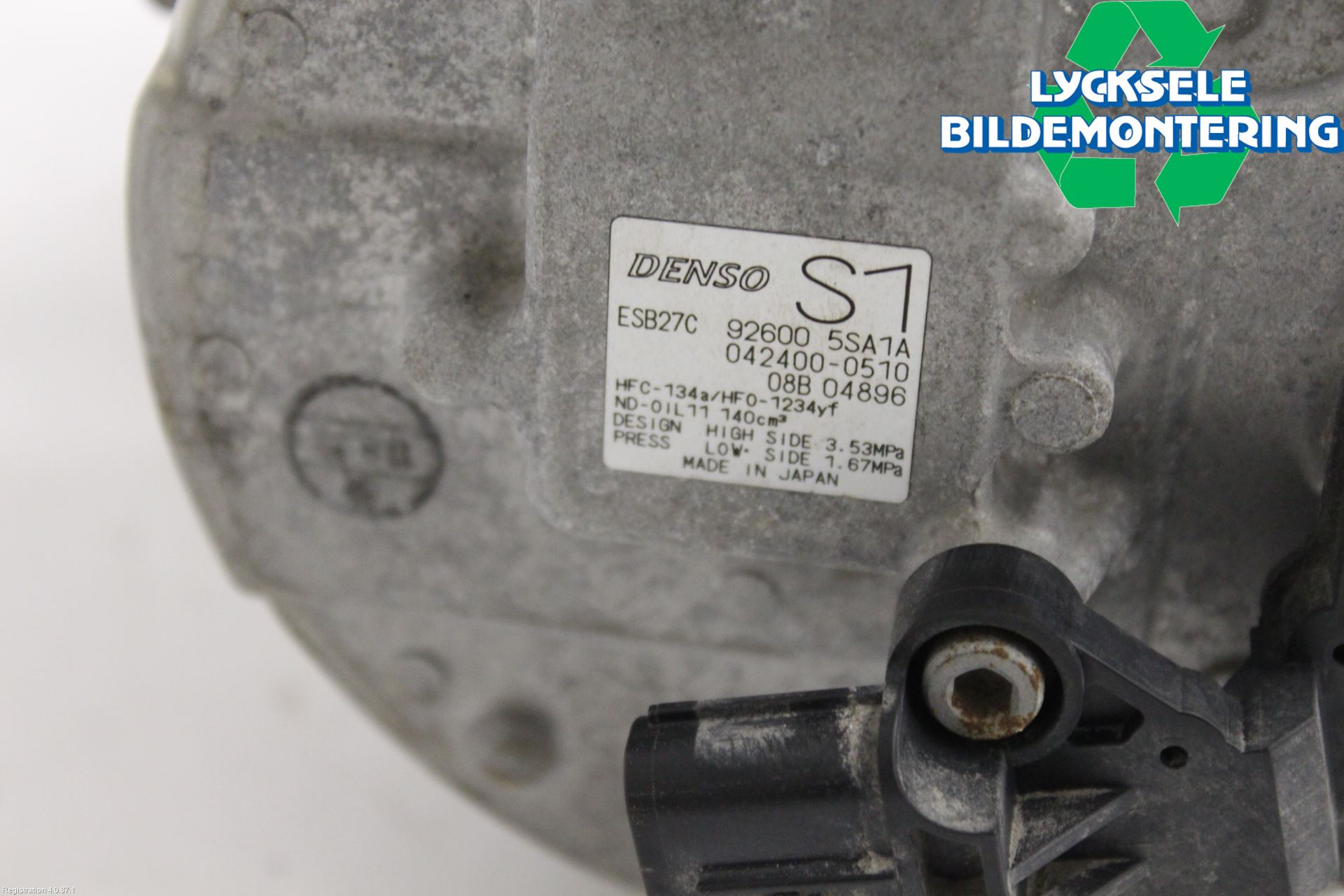 Nissan LEAF 18- Ac Kompressor