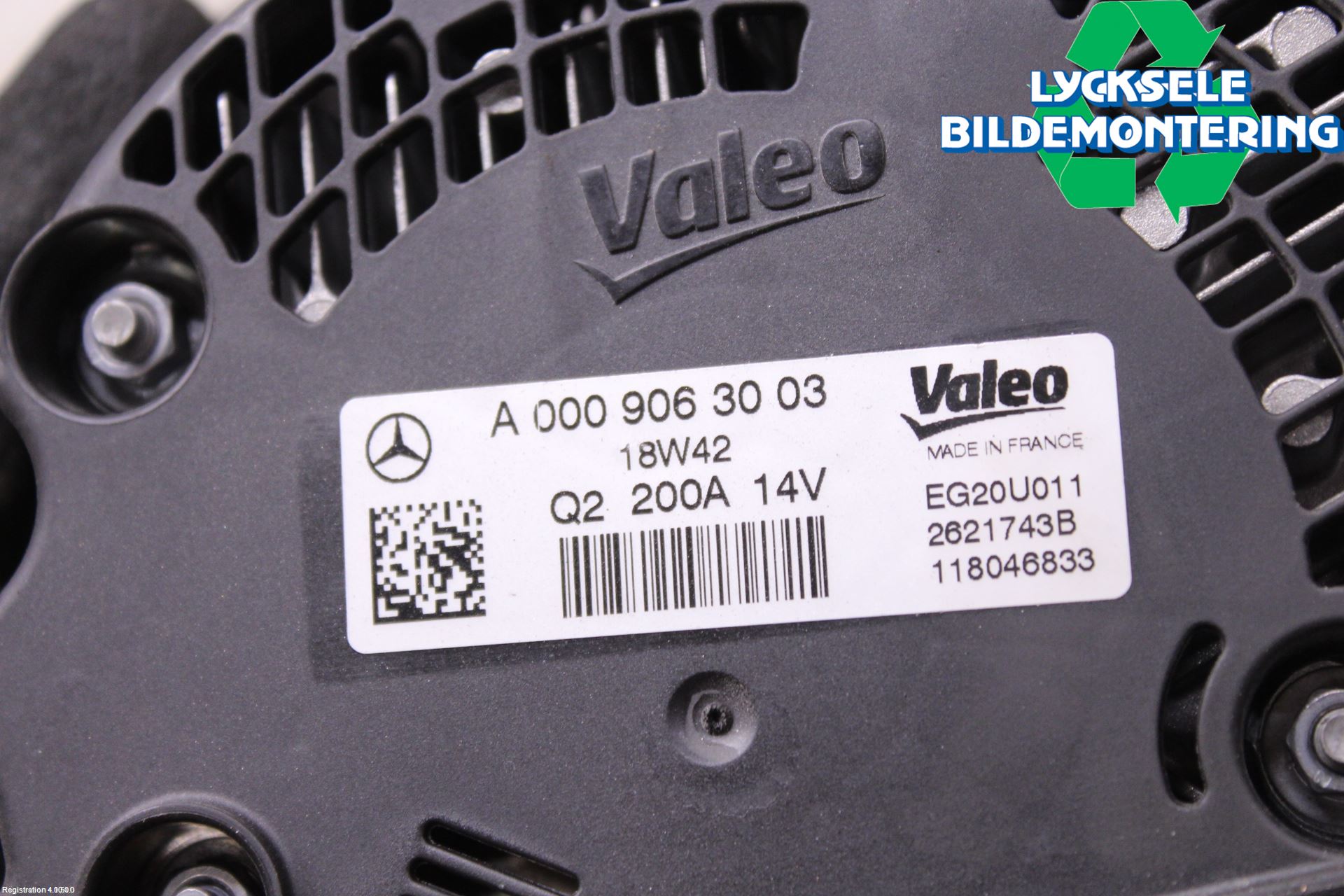 Mercedes-Benz MB C-KLASS (W205) 14-21 Generator
