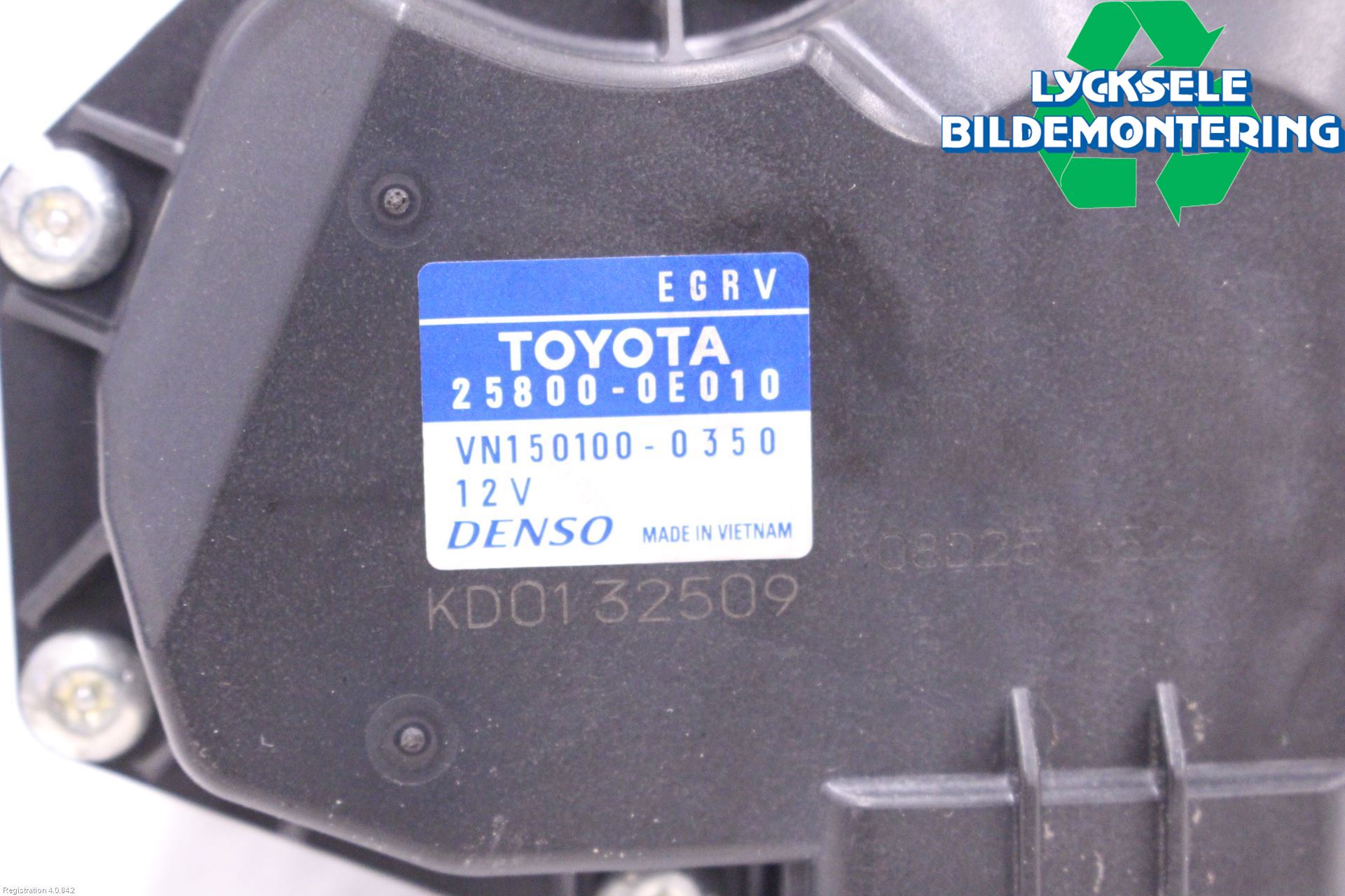 Toyota HILUX 16- Egr Ventil