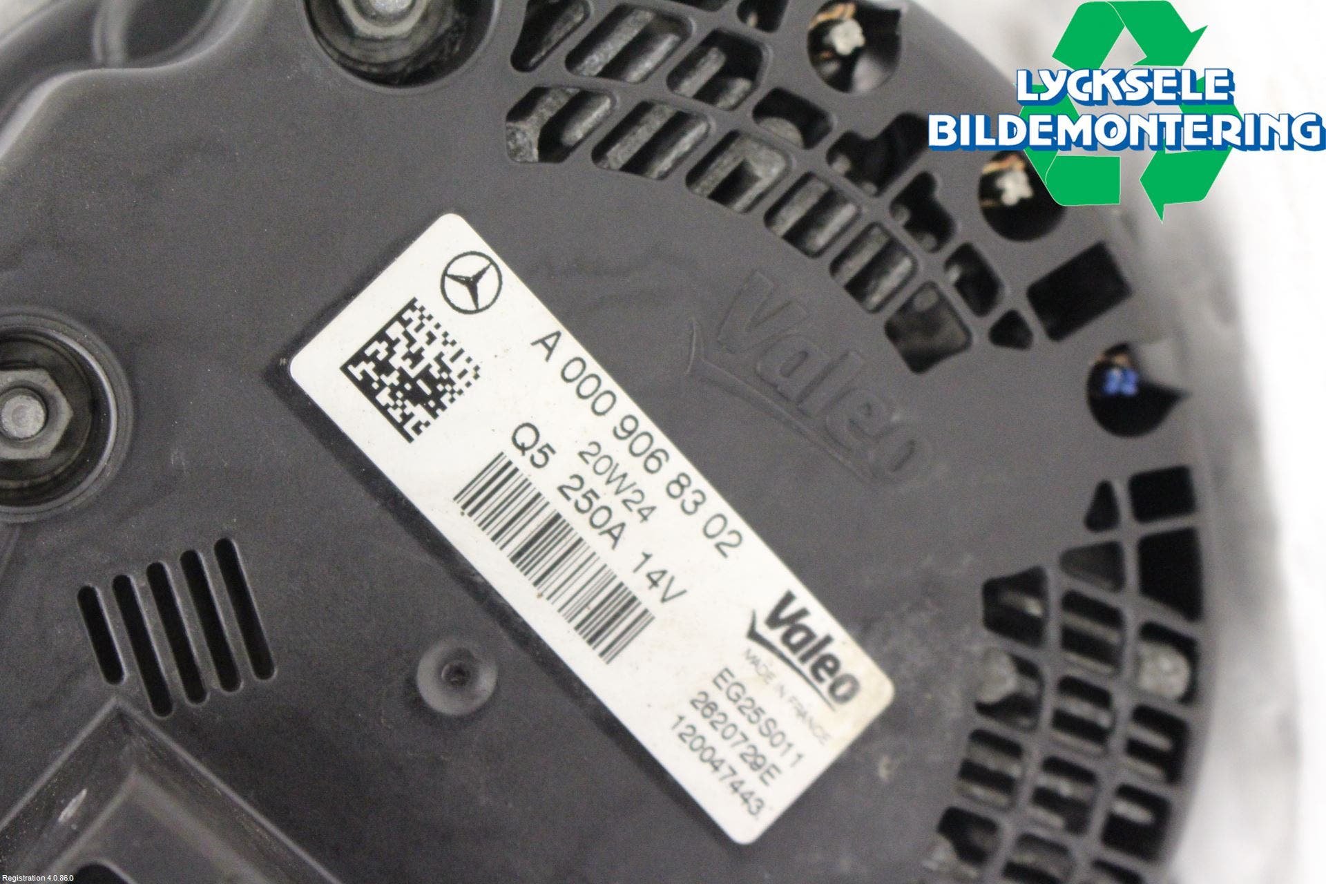 Mercedes-Benz MB VITO/V-KLASS (W640,W447,W448) 14- Generator