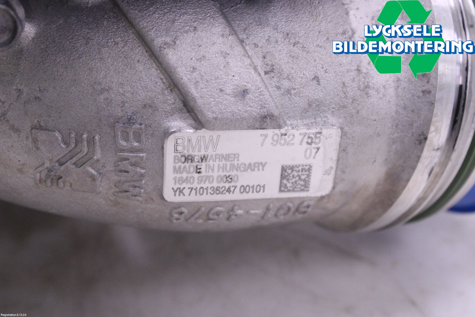 BMW X1/iX1 U11 23- Turboaggregat