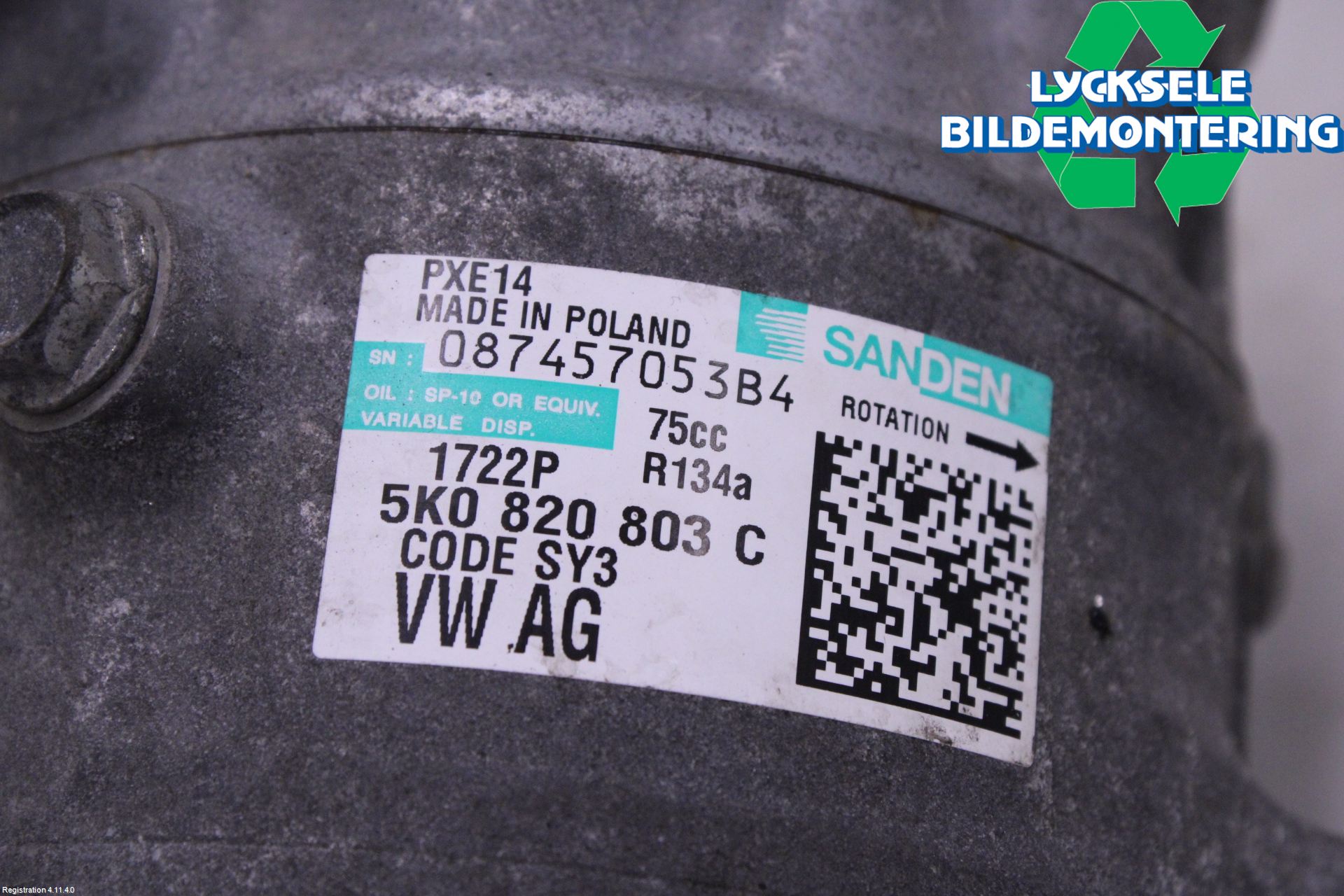 Audi Q3 8U 12-18 Ac Kompressor