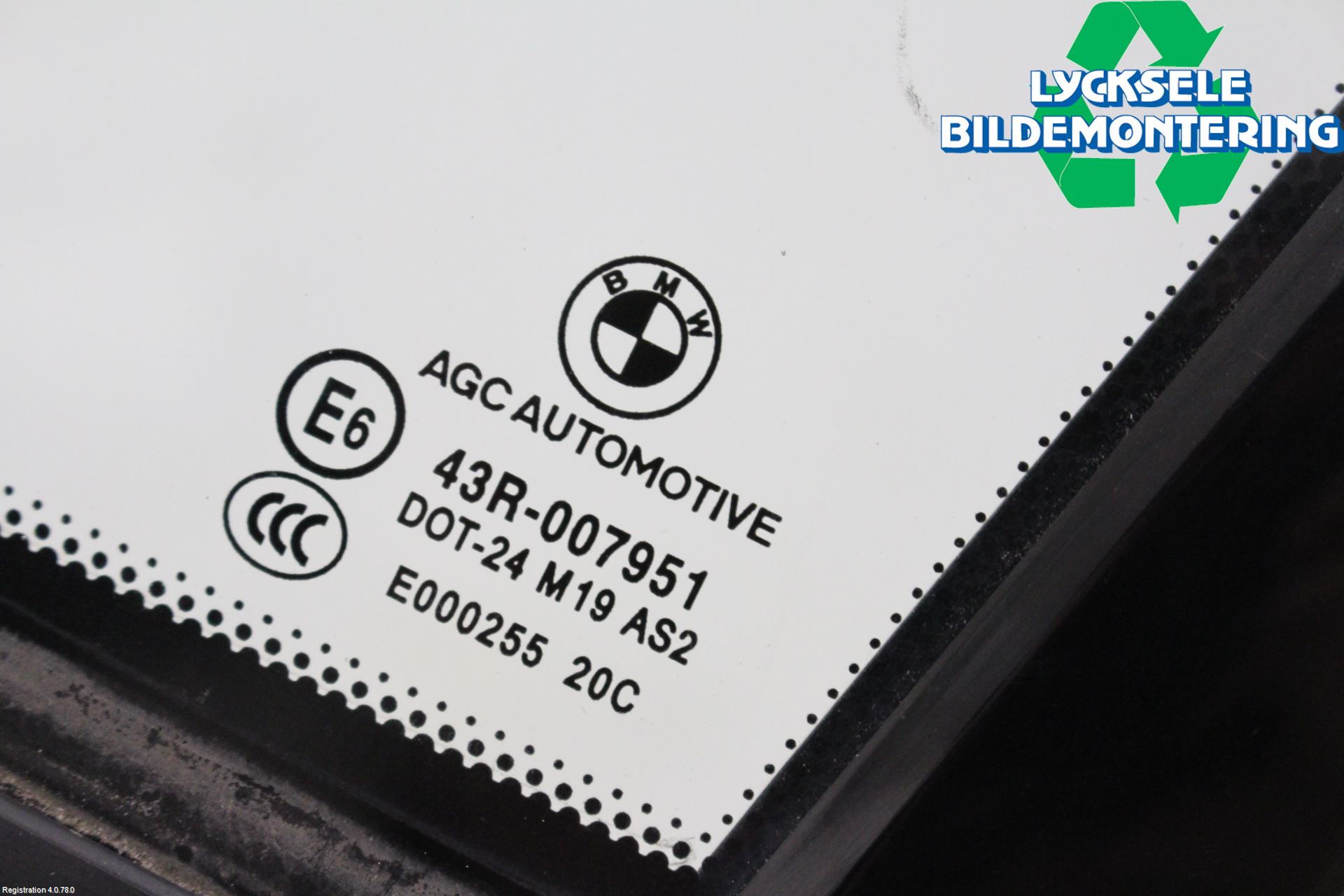 BMW i3 I01 13-22 Dörruta Fram Lilla Vä