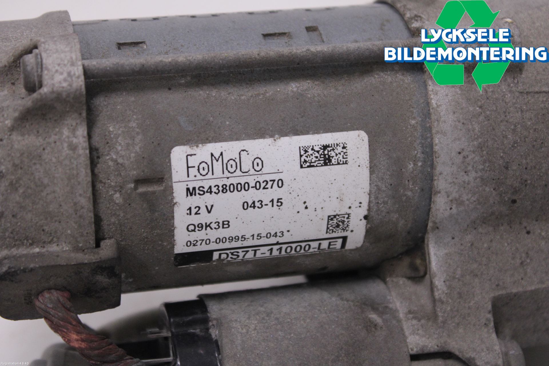 Ford MONDEO 15-22 Startmotor Diesel