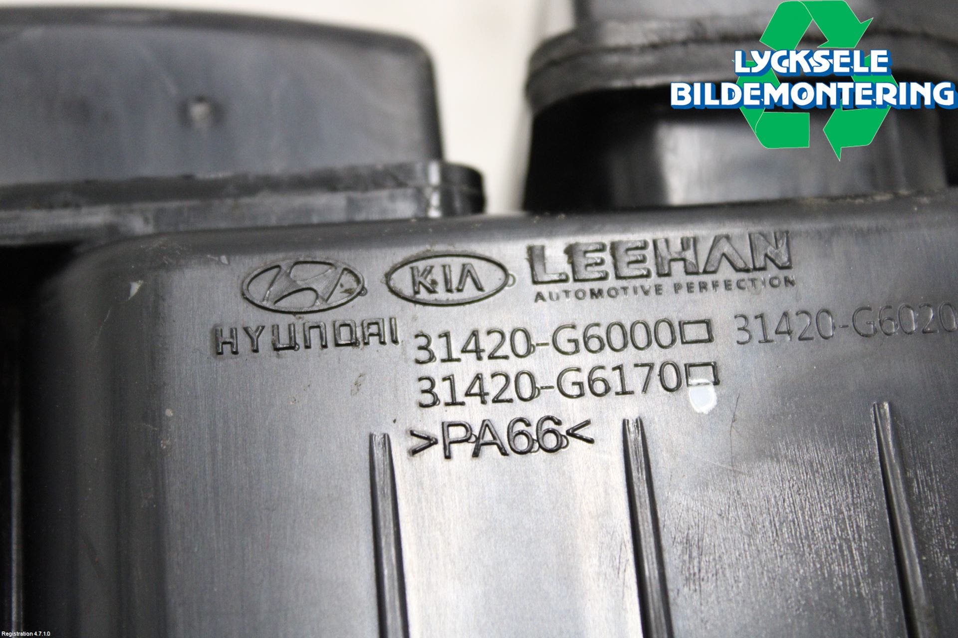 Kia PICANTO 17- Bränsle Kolkanister