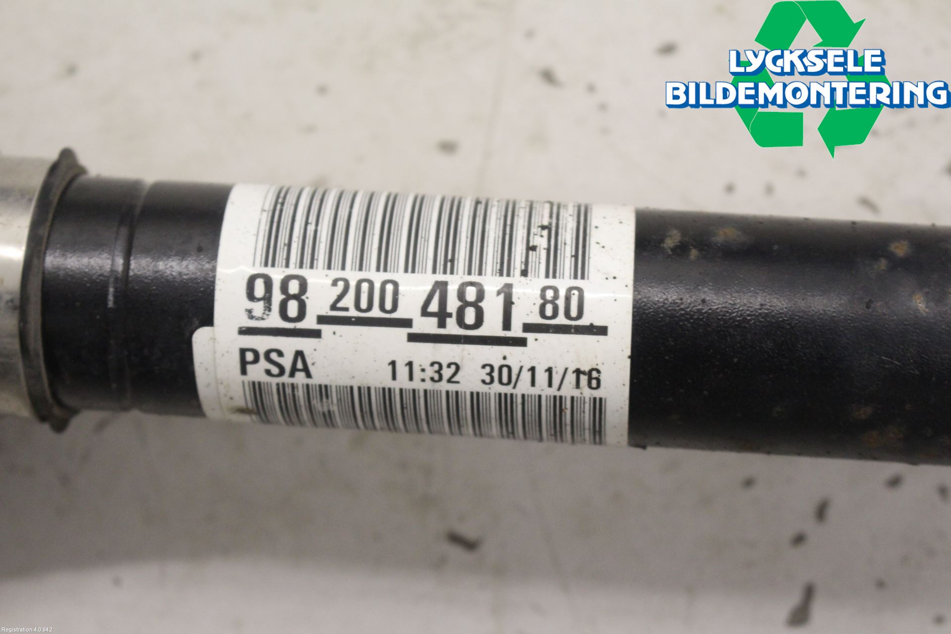 Toyota PROACE I 13-16 Drivaxel Fram Vänster