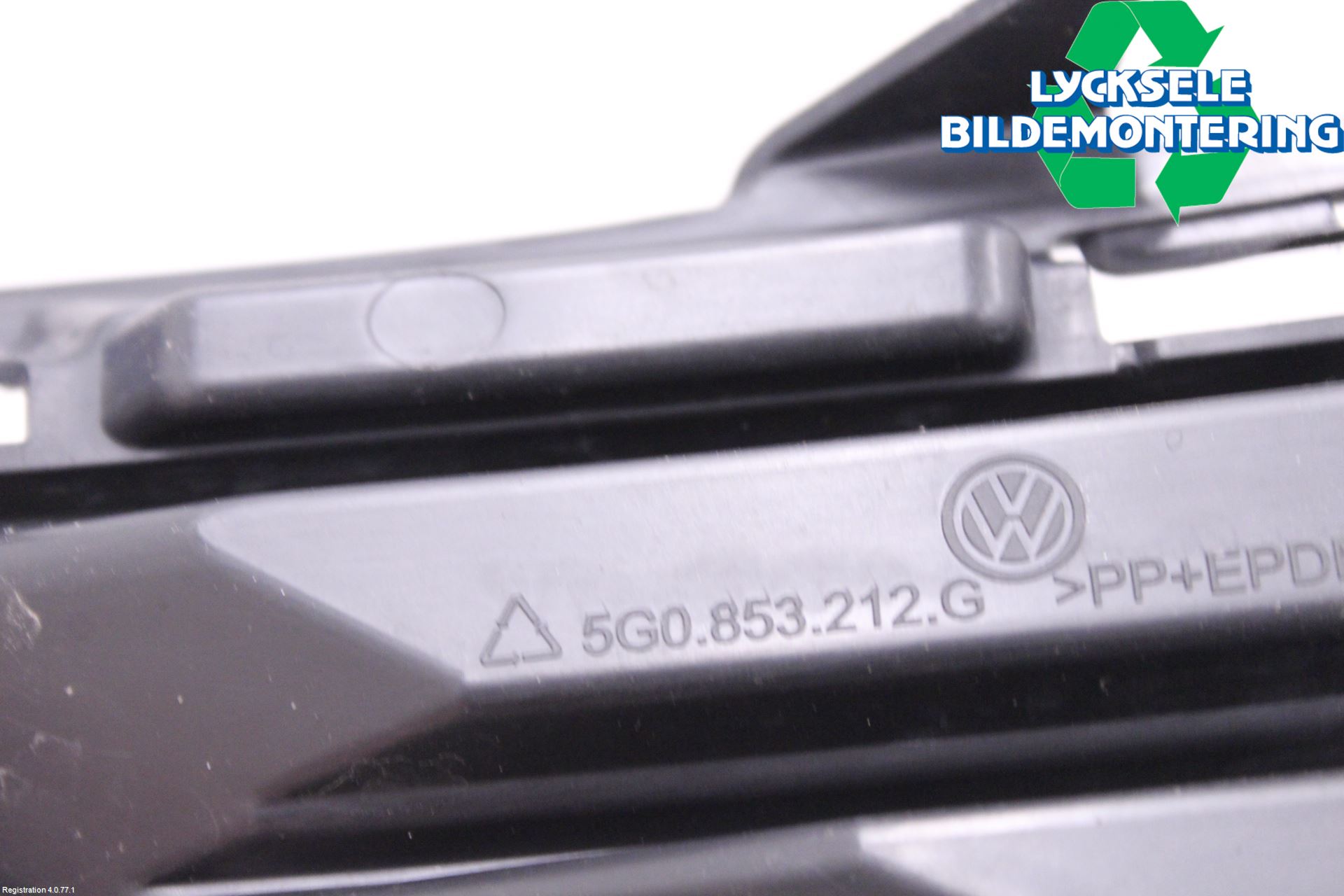 Volkswagen VW GOLF / E-GOLF VII 13-20 Dimljussarg Fram