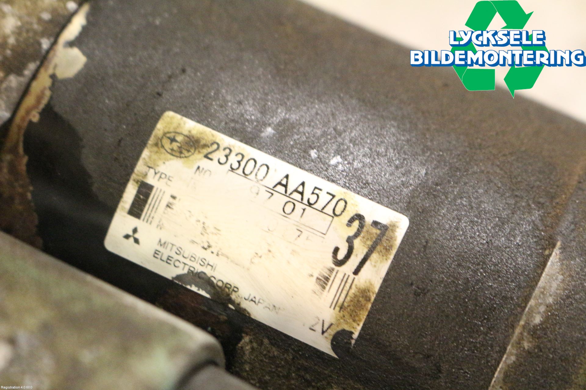 Subaru LEGACY 10-14 Startmotor