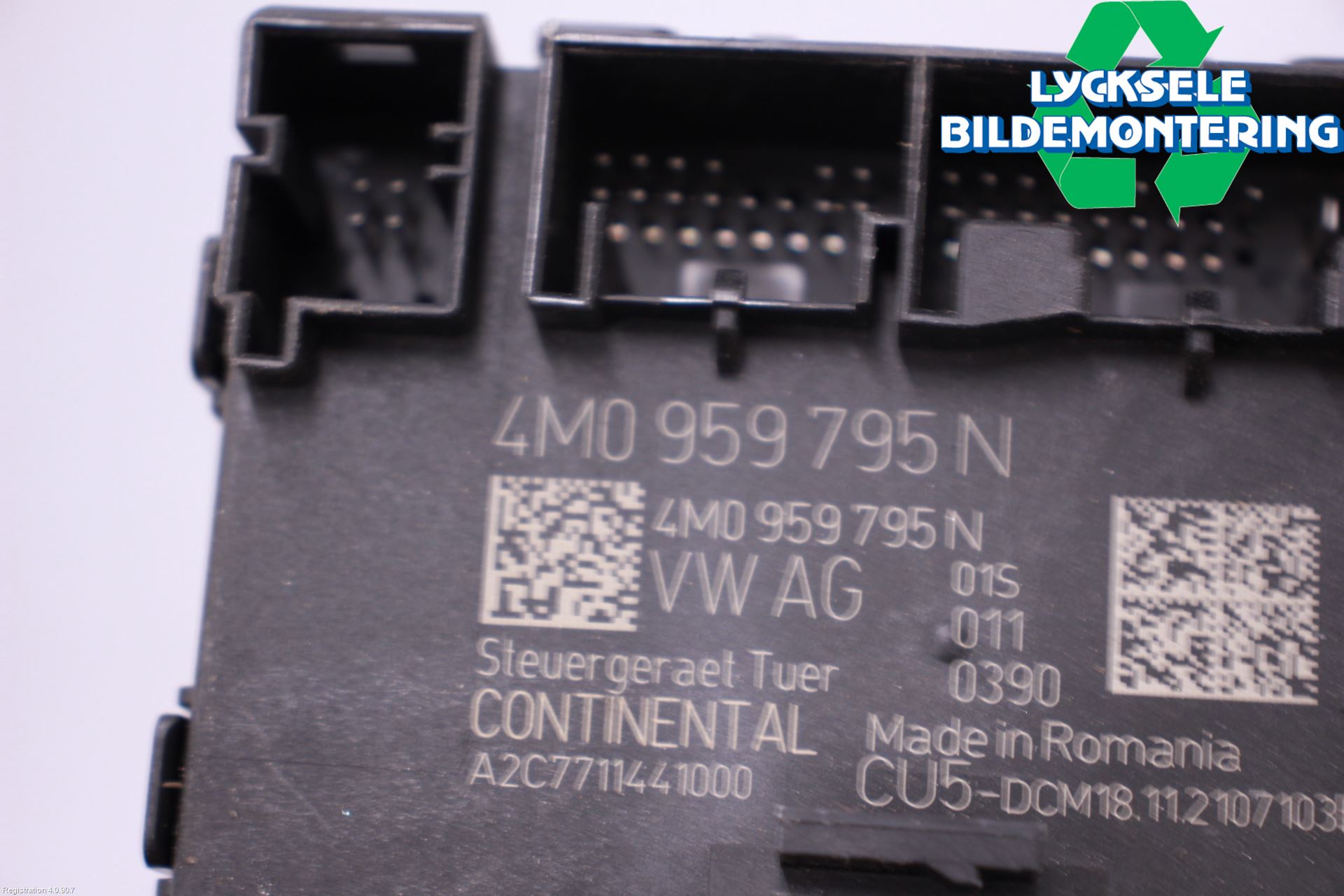 Audi E-TRON, S GE 19- Styrenhet Dörr