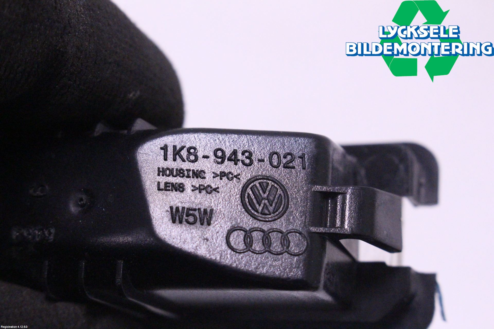Volkswagen VW GOLF / E-GOLF VII 13-20 Skylt Belysning