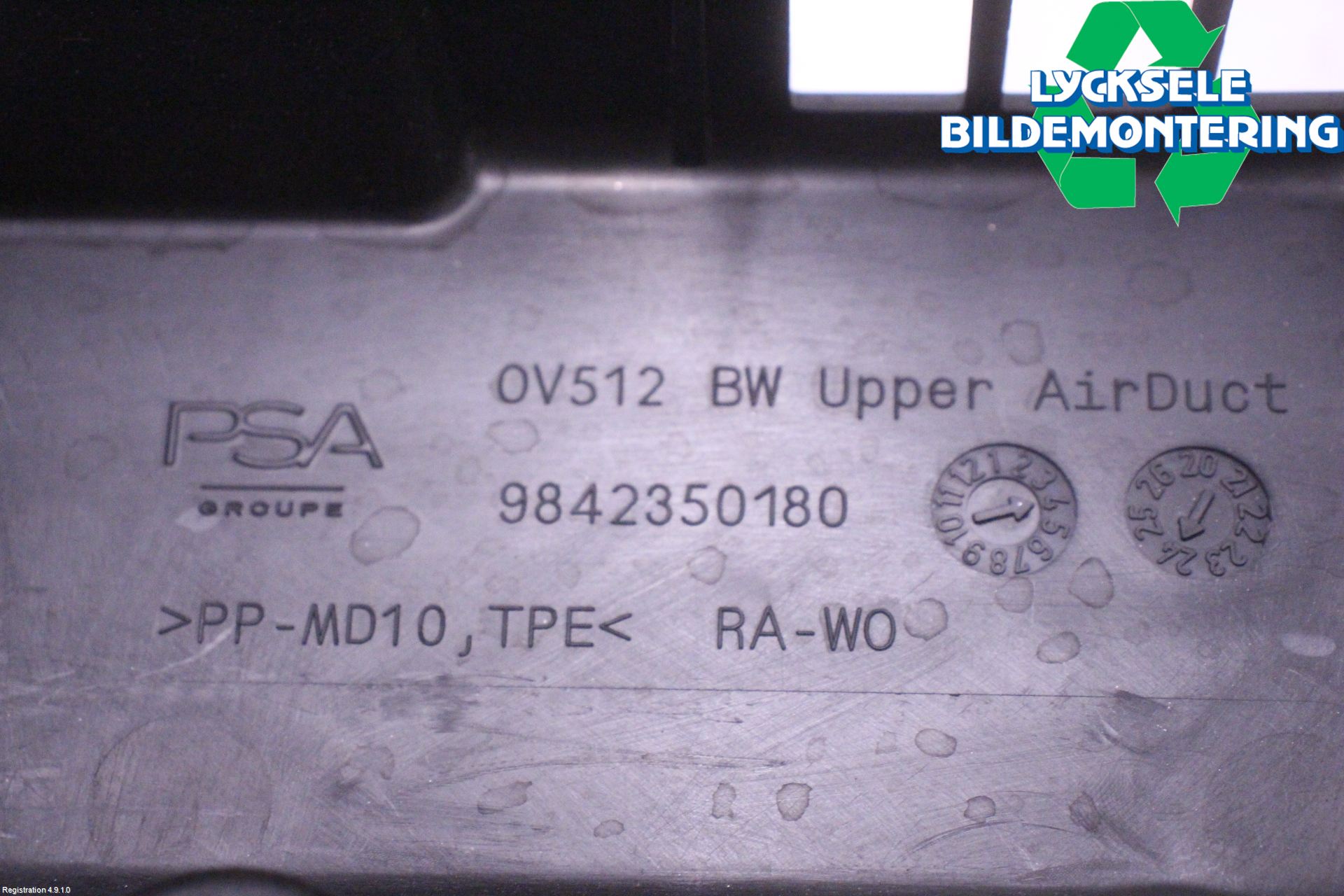 Opel ASTRA L 22- Deflektor Plåt-Plast Kylning