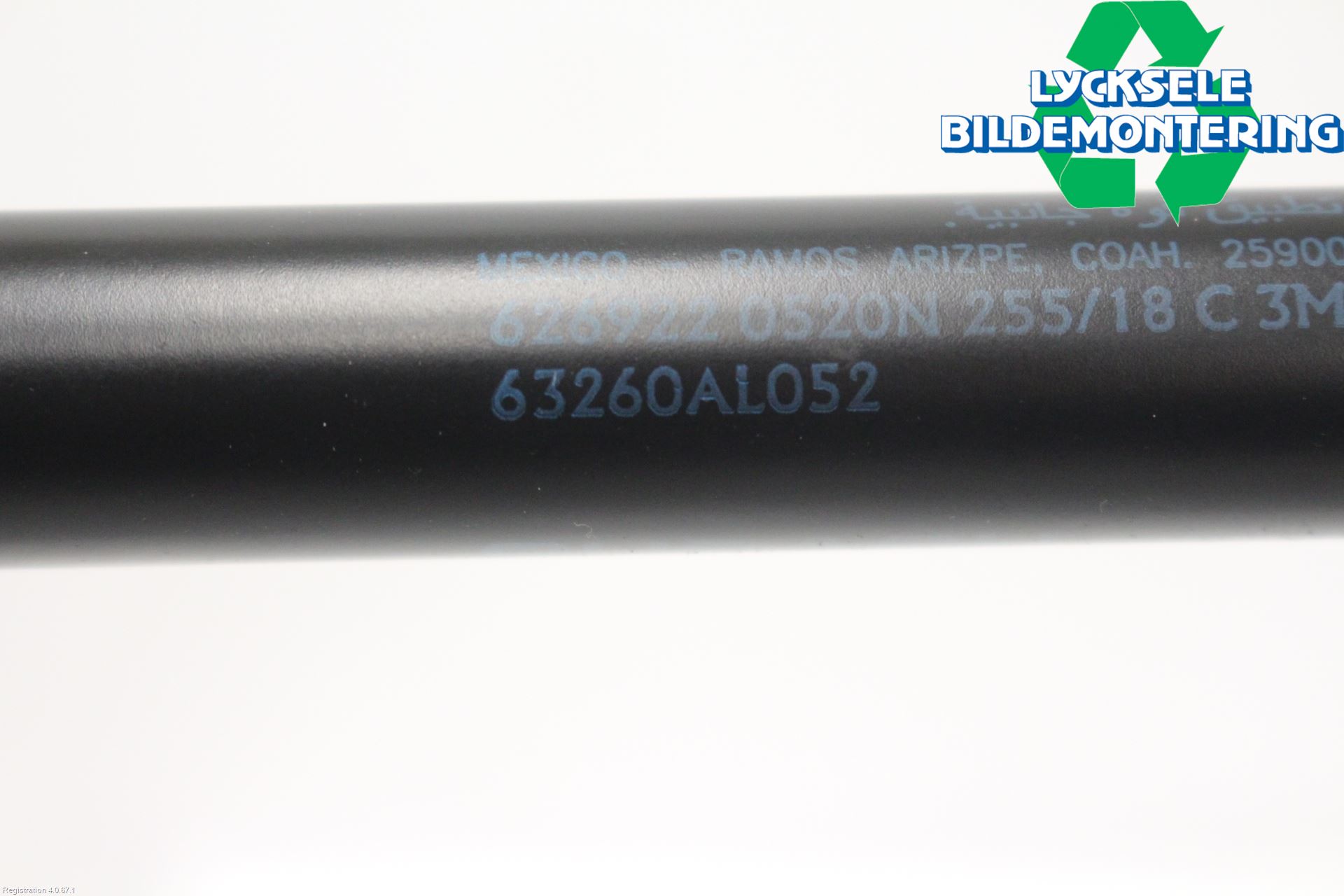 Subaru OUTBACK 15-20 Gasfjäder Baklucka