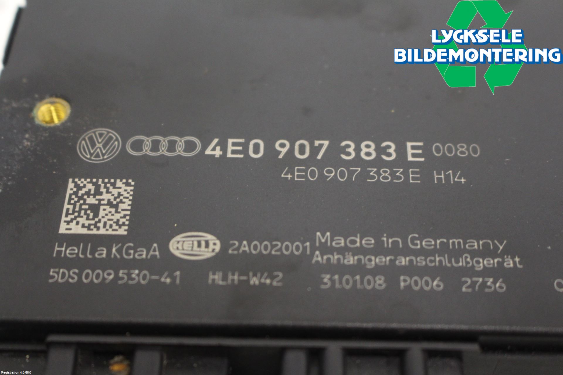 Audi Q7/SQ7 Styrenhet Dragkrok