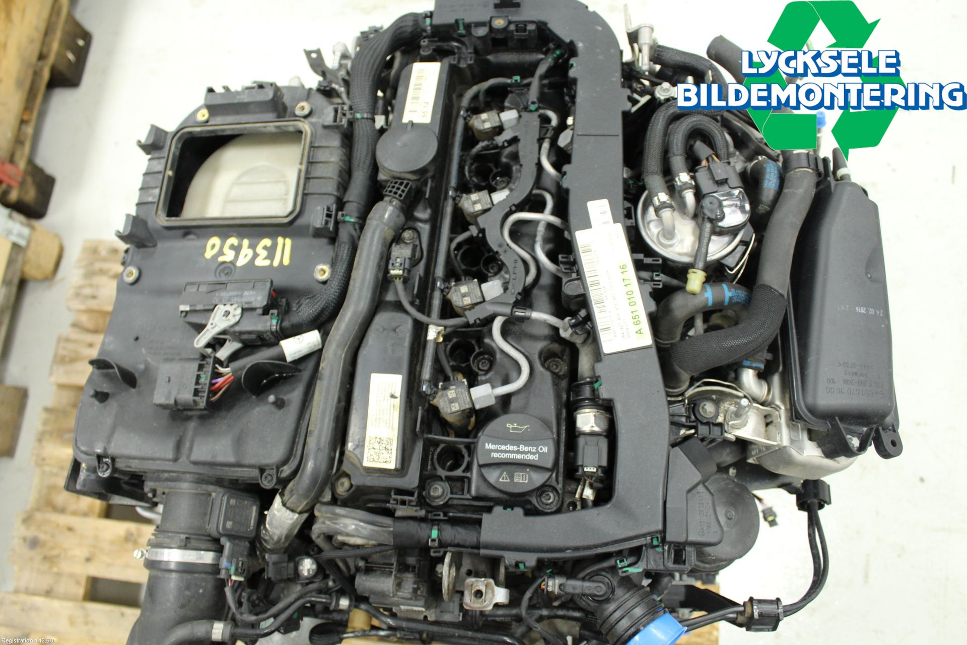 Mercedes-Benz MB E-KLASS (W212) 09-16 Motor Diesel