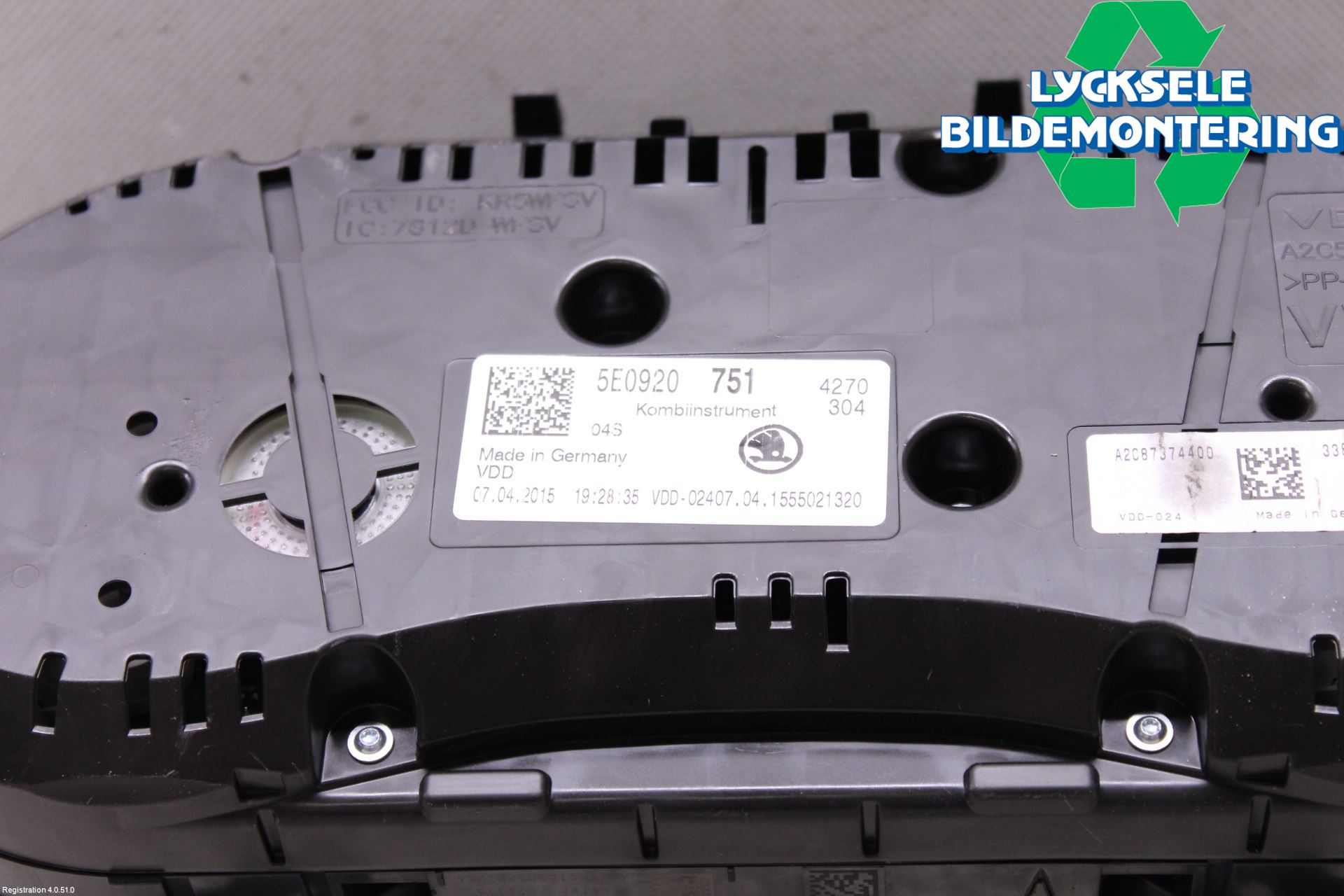 Skoda OCTAVIA (5E) 13-20 Instrument Komb