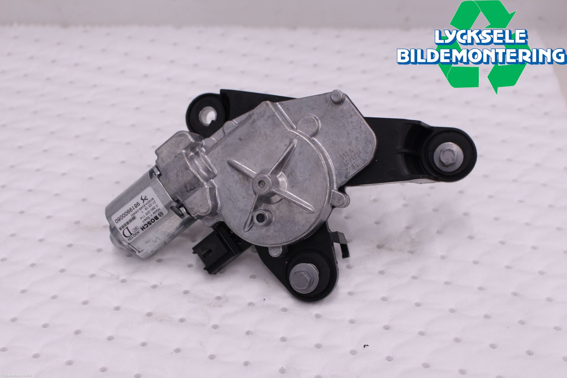 Citroen C3 AIRCROSS 18-23 Torkarmotor Baklucka
