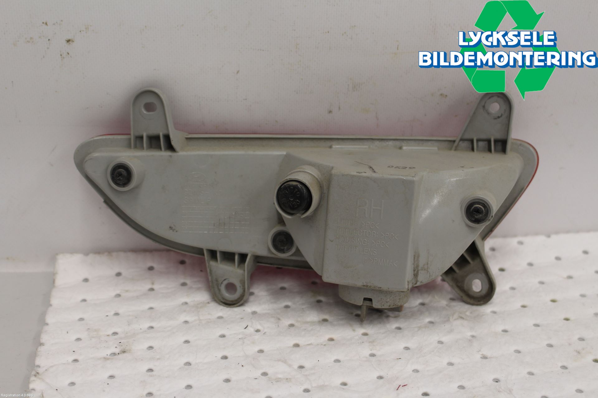 Hyundai ix20 Dimljus/Reflex Bak