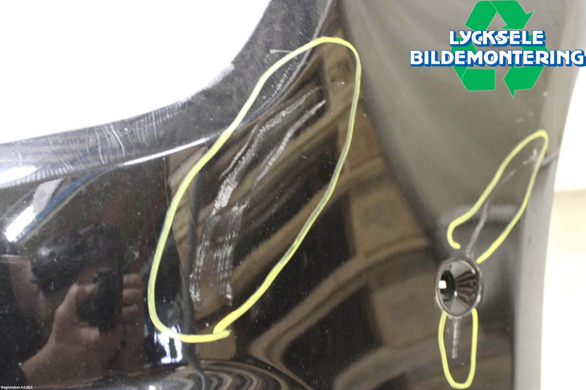 Audi A7/S7 4G 11-17 Stötfångarbeklädnad Fram