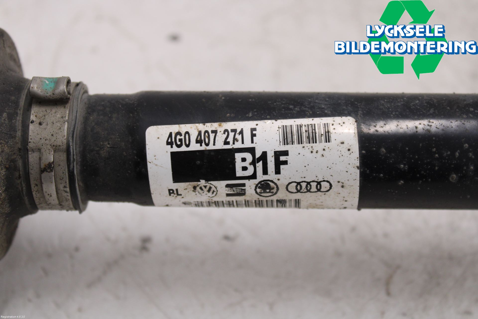 Audi A6 ALLROAD 12-18 Drivaxel Fram Vänster