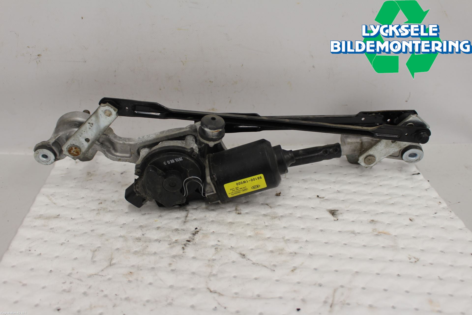 Kia RIO 12-16 Torkarmekanism Vindruta