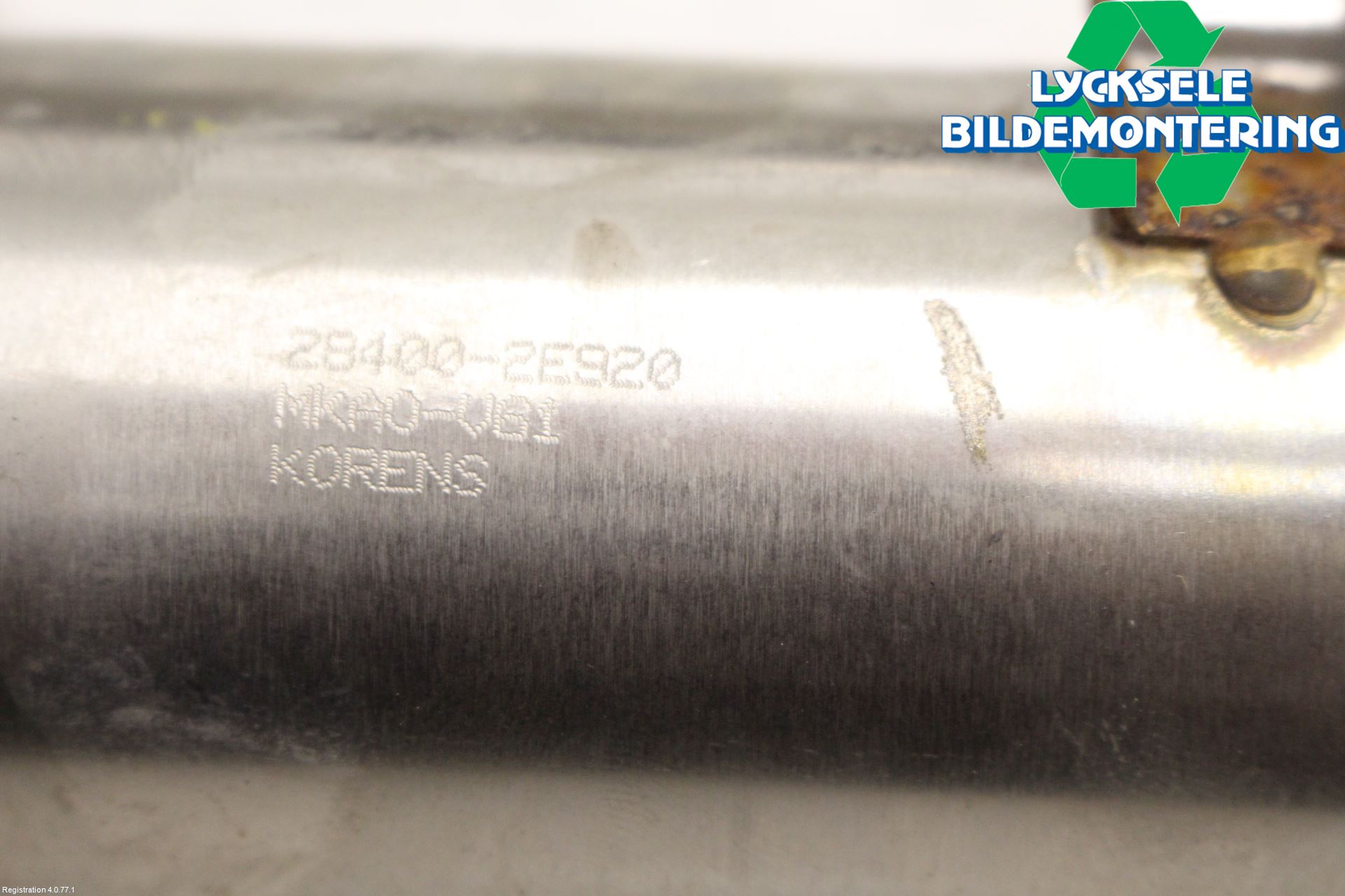 Kia OPTIMA 16-20 Avgaskylare