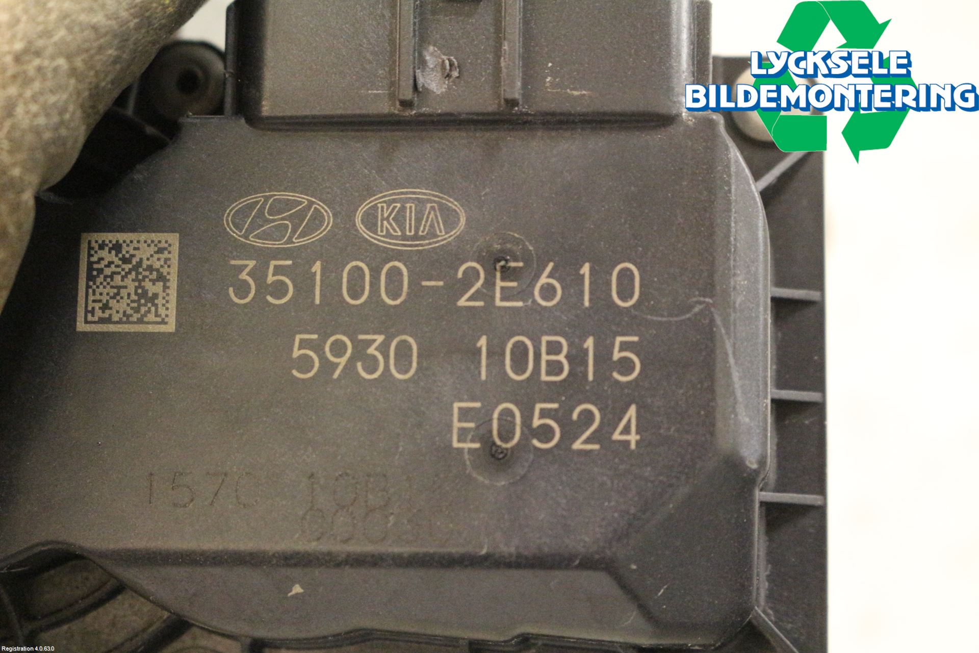 Kia OPTIMA 16-20 Injspjällhus