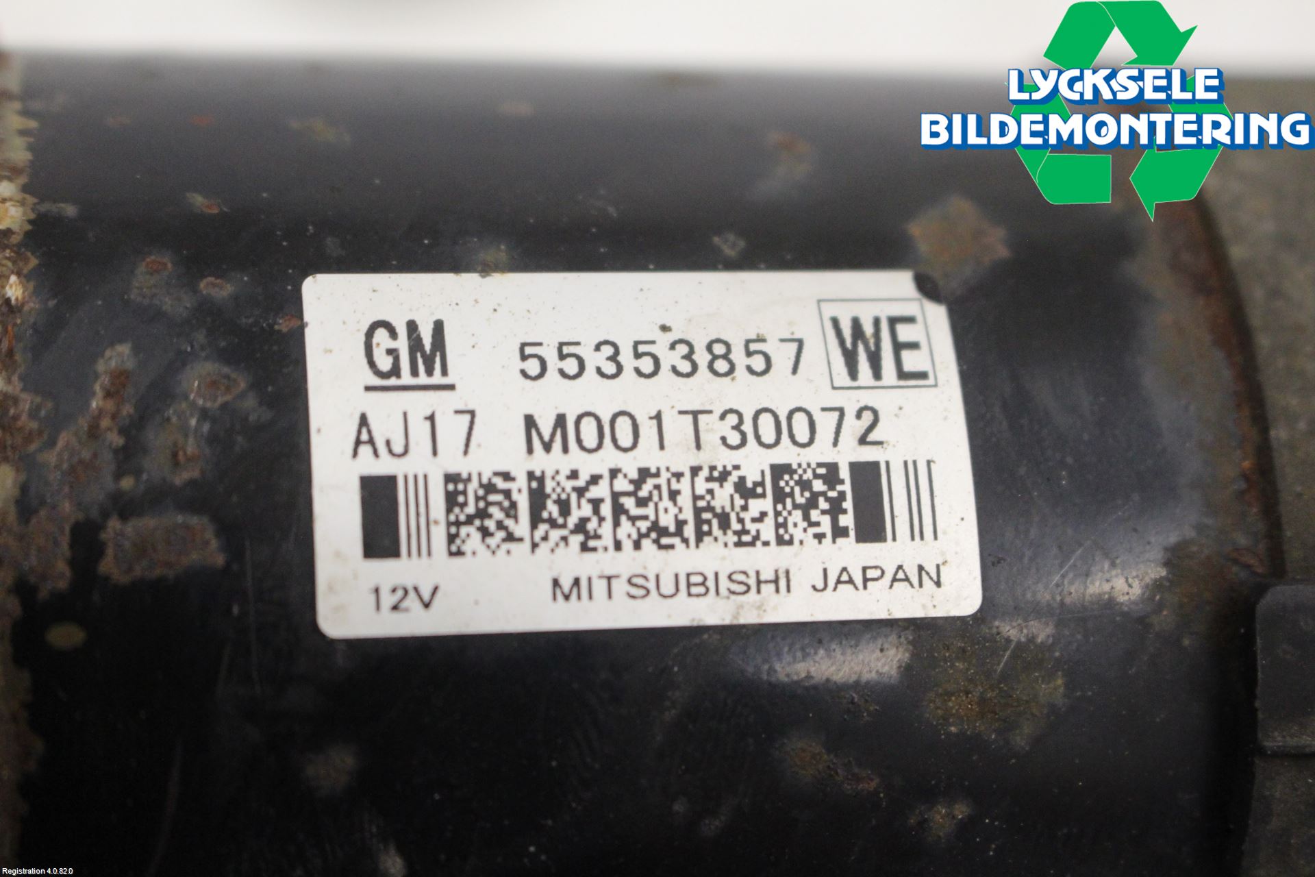 Opel INSIGNIA 09-16 Startmotor Diesel