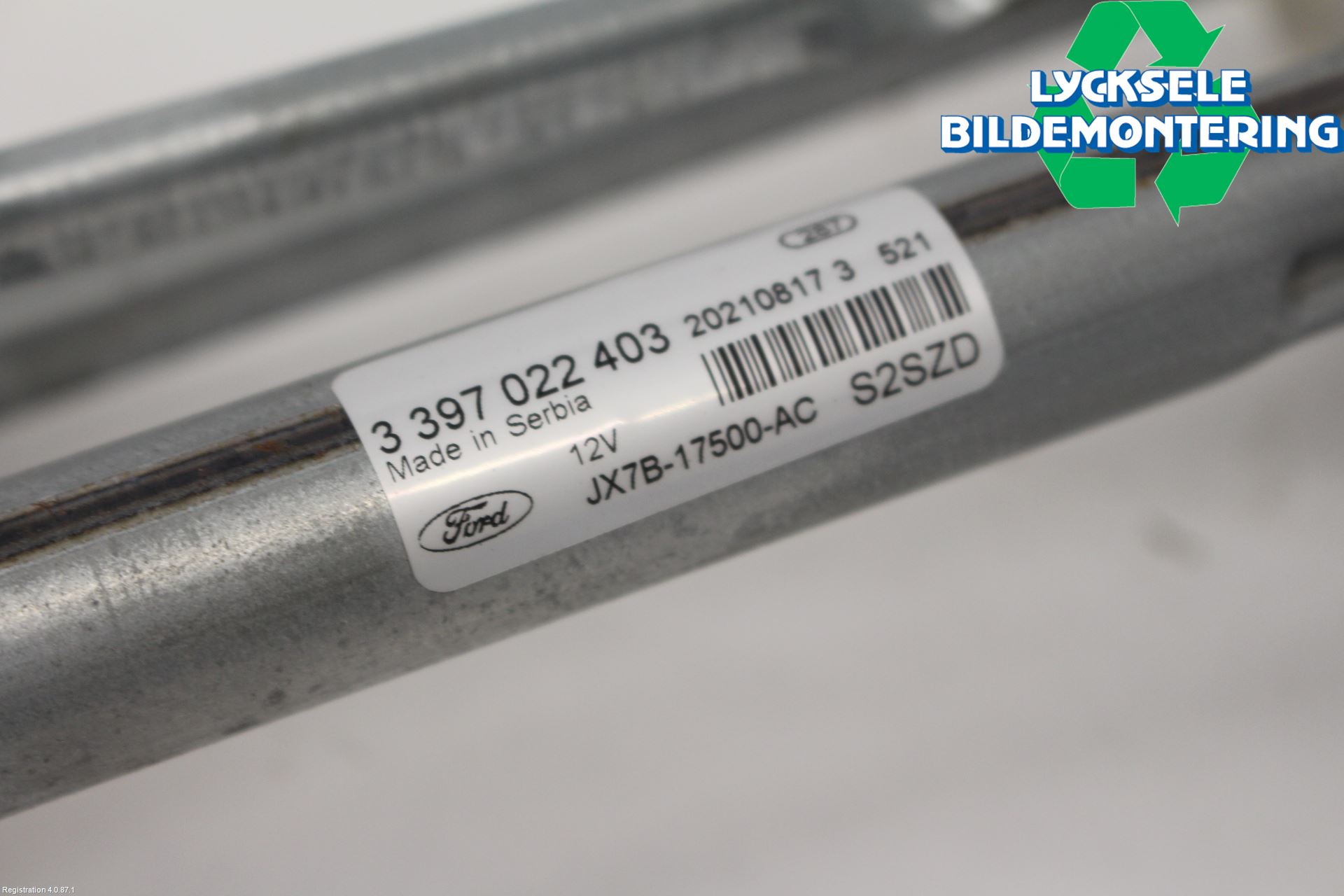 Ford FOCUS 19- Torkarmotor Vindruta