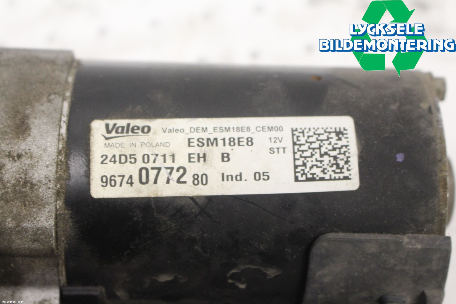 Peugeot 308 14-21 Startmotor