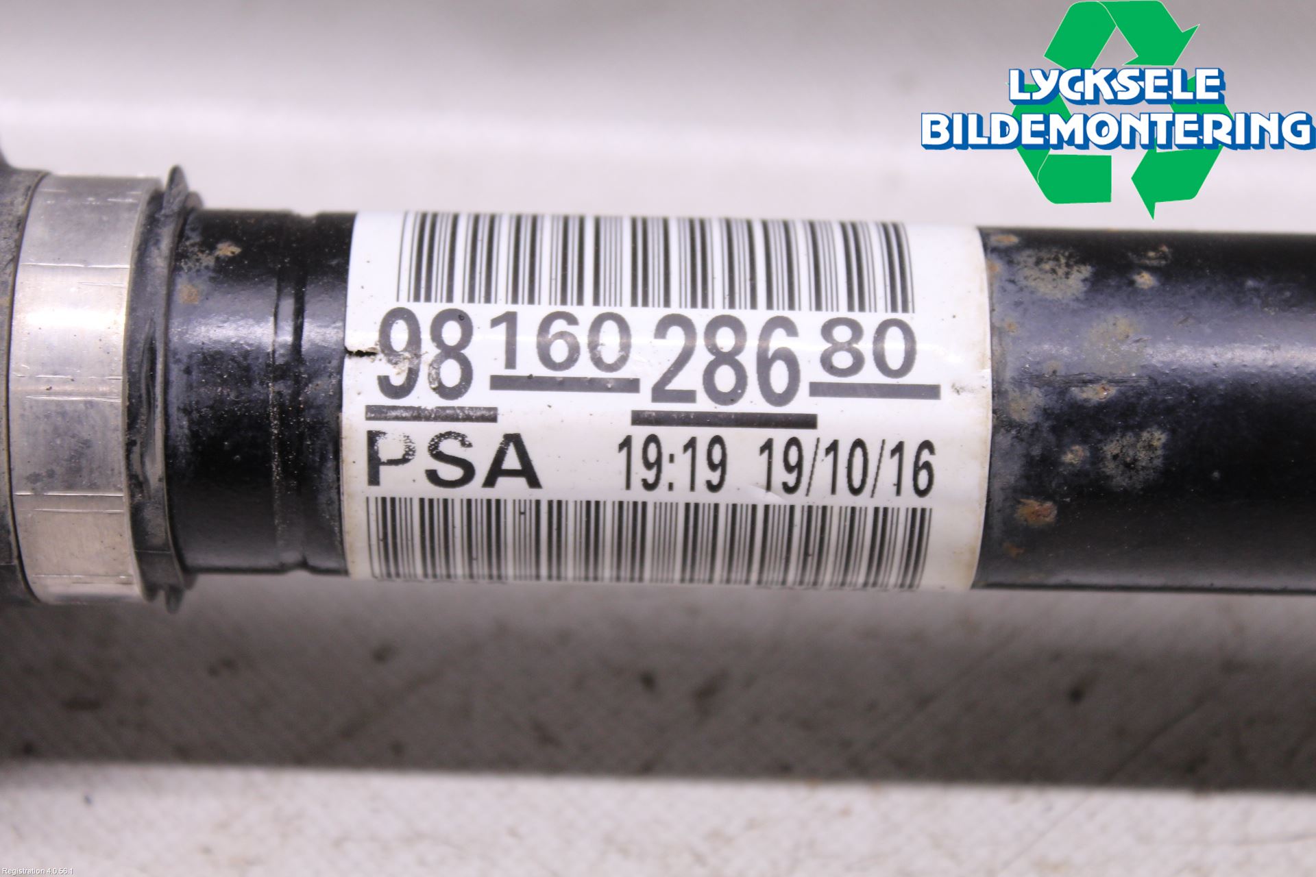 Citroen COTROEN C3 17-24 Drivaxel Fram Höger