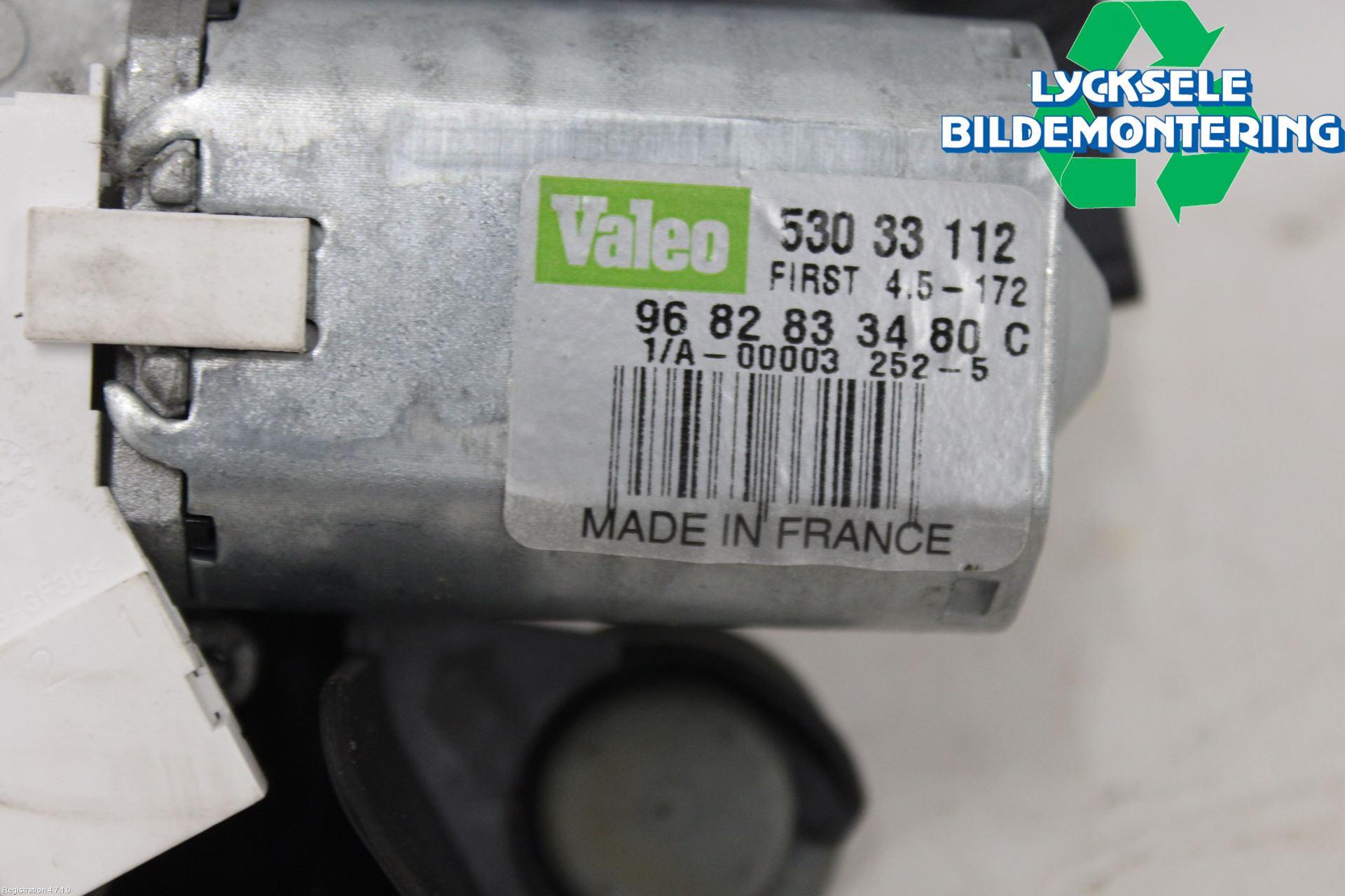 Citroen C5 08-17 Torkarmotor Baklucka